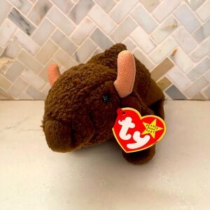 Beanie Baby Bison - Roam.
